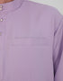 BAJU MELAYU AQSAD S/FIT (LILAC)